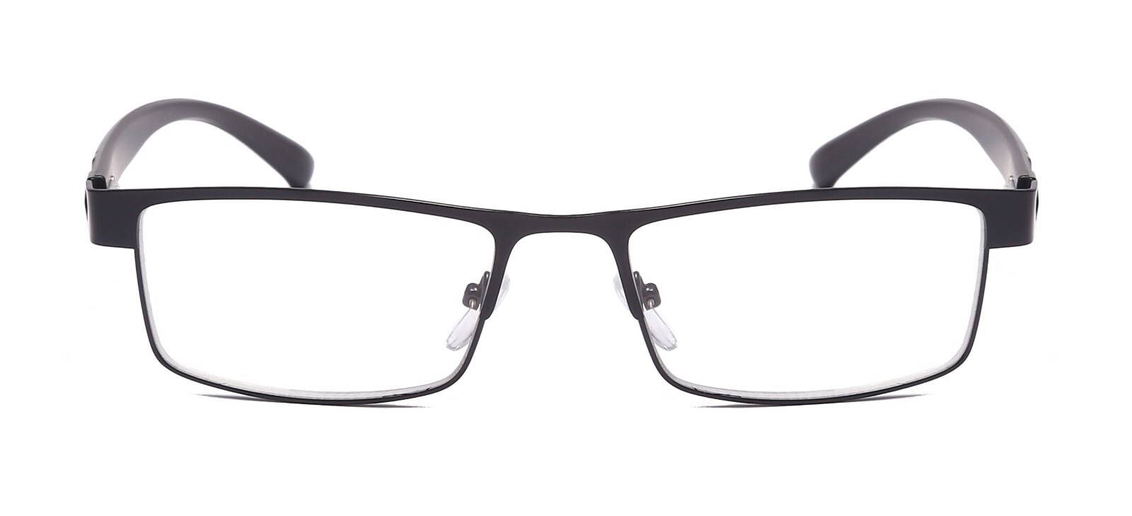7 Pairs Mens Rectangular Blue Light Blocking Reading Glasses Spring Hinge Readers +3.00