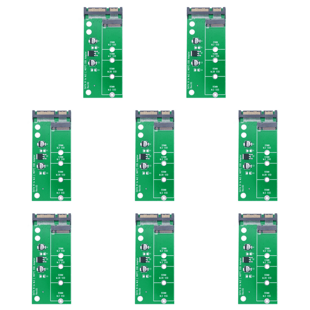 M.2 NGFF Converter B Key M2 SATA Riser para 2230-2280 M.2 SATA SSD ...