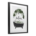 thumbnail image 2 of Stupell Industries Tropical Tropical Bath Relax Black Framed Print Under Glass, 13 x 16, by Lettered and Lined, 2 of 8
