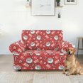 thumbnail image 5 of XYZCANDO Santa Claus Stretch Armchair Slipcover Universal Sofa Covers for Living Room Dogs Pet Furniture Protection Polyester Armchair Slipcovers with Anti Slip Foam Sticks, 5 of 6