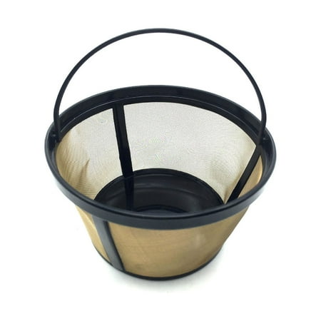 

Fufafayo Today Deals Stainless Steel Coffee Filter - 8-12 Cup Basket Reusable Metal Filter For Mainstream Coffee Maker And Independent Use