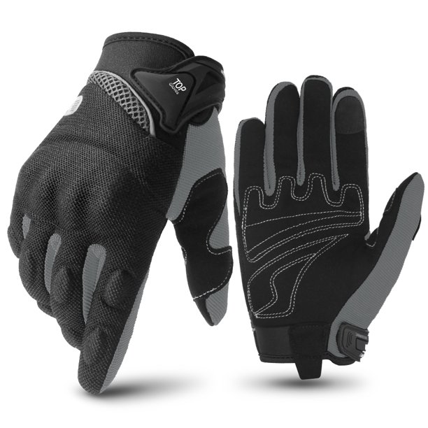 Guantes transpirables para pantalla táctil de motocicleta para hombre y mujer, protección para deportes al aire libre, Verano