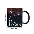 thumbnail image 3 of PEONAVET Constellation Glass Twelve Constellations Ceramic Color-changing Cup Coffee Tea Cup, 3 of 4