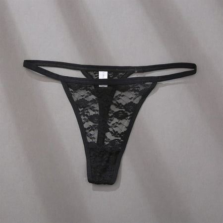 

Womens Panties Lace Thong Sxey G-String Underwear See Through Panty Briefs