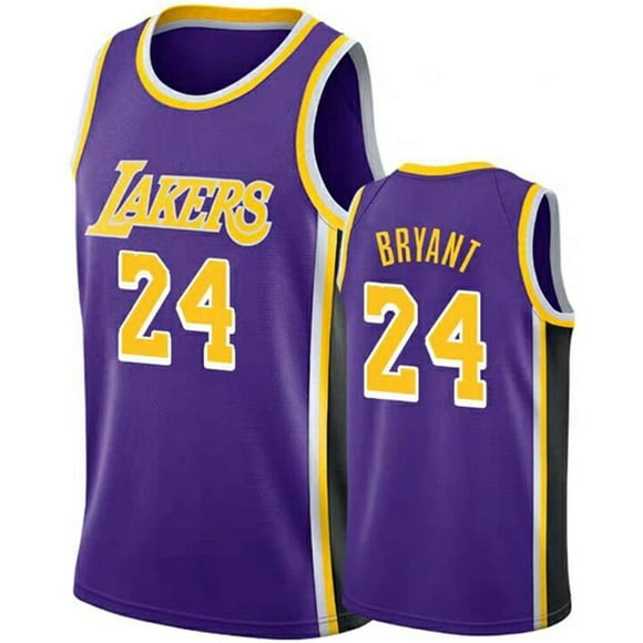 Men's Fashion Legend Bryant Jerseys 8 Mamba 24 Lakers Basketball Jersey Outdoor Sports T-Shirt Youth Los Angeles Basketball Uniform Size S-XXL