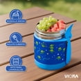 thumbnail image 3 of MAGMALIFE Contenedor Térmico para Alimentos MealGo 300ml (10oz), Acero Inoxidable Doble Pared, Con Cuchara/Tenedor, Mantiene Frío y Caliente, Boquilla Ancha, Antiderrames, Ideal para Niños, 3 of 8
