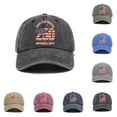 thumbnail image 3 of FUZHIQ USA 250th Anniversary Vintage Washed Cap,250 Anniversary USA hat 1776-2026 Commemorative Baseball Cap,Traditional American Tribute Hat Gift Honoring Patriots & Veterans Blue, 3 of 4