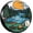 Camping Scene, variant on Camping Scene Spare Tire Cover-Cute Funny Waterproof Universal Spare Wheel Tire Covers Fit for Rv SUV Truck Camper Travel Trailer Accessories,15 inch