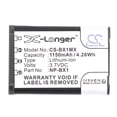 thumbnail image 3 of Replacement Battery for Son'y NP-BX1,1150mAh, 3 of 4