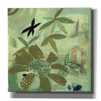 Epic Graffiti 'Floral Fantasies 2' by Aleah Koury, Canvas Wall Art, 26"x26"