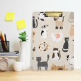 thumbnail image 5 of FMSHPON Cat Childish Clipboard Hardboard Wood Nursing Clip Board and Pull for Standard A4 Letter 13x9 inches, 5 of 7