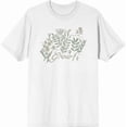 thumbnail image 3 of Grow Inspirational Vintage Botanicals Adult White Crew Neck Short Sleeve Tee-XL, 3 of 4