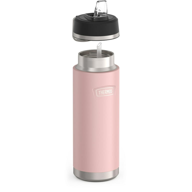Baby thermos with straw 355 ml pink - Stainless steel vacuum insulated  thermos - THERMOS - 23.04 €