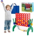 thumbnail image 1 of Connect 4 Game Qrooper 4-to-Score con bolsillo de malla y bolsa, 1 of 9