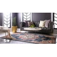 thumbnail image 2 of Unique Loom Utopia Vintage Inspired Rug 10' x 14' Rectangle Navy Blue/Burgundy, 2 of 2