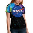 thumbnail image 6 of NASA T-Shirts for Boys Girls, Kids 3D Print Short Sleeve, Unisex Crew Neck Tee Shirts for Youth, 6 of 9