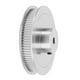 thumbnail image 2 of Rueda De Polea Síncrona Rueda Síncrona 80T 5mm GT2 Polea De Correa Dentada Aleación De Acero para Impresora 3D Torno CNC Fresadora(Plata), 2 of 14
