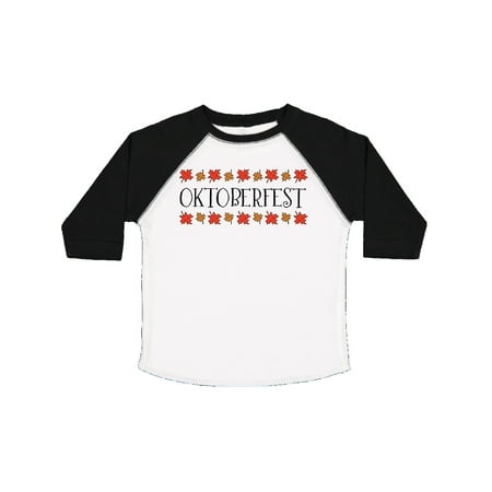 

Inktastic Oktoberfest with Orange Leaves Gift Toddler Boy or Toddler Girl T-Shirt
