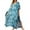 Blue, variant on Conairie Womens Swimsuit Coverup Short Sleeve Loose Mesh Bathing Suits Cover Ups Summer Bikini Vacation Long Dress Outfits Army Green One Size