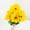 Yellow, variant on 4 Artificial Red Daisy Bushes - Bring the Beauty of Nature Indoors, All Year Round