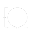 thumbnail image 2 of 42" Small Round 4 Person Conference Room Table With Square Metal Base, 2 of 5