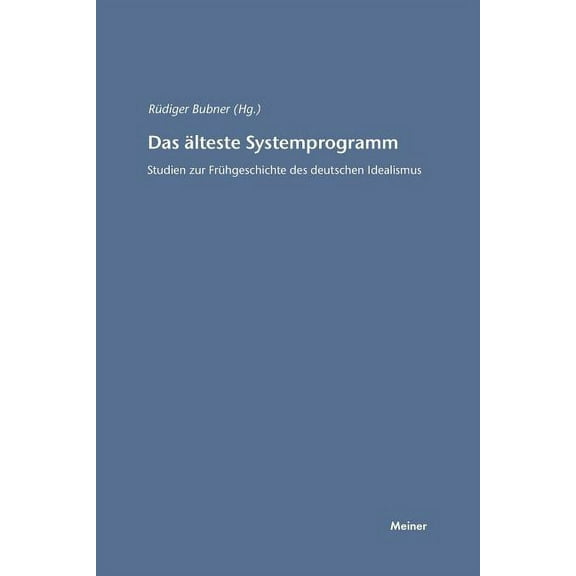 Das älteste Systemprogramm
