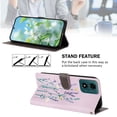 thumbnail image 2 of FOXDOCK Funda Tipo Cartera para Motorola Moto G04/G24/E14 con Soporte y Correa – Diseño de Patrones Lindos, 2 of 6