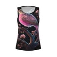 thumbnail image 4 of Lsque Bird 2 Printed Workout Tank Tops for Women, Athletic Sports Tank Tops, Compression Sleeveless Dry Fit Shirts,Sleeveless Yoga Shirt-X-Large, 4 of 9