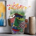 thumbnail image 4 of Plant Pots Indoor Face Art Abstract Resin Flowerpot Funny Flowerpot Decorative Flower Decoration, 4 of 6