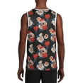 thumbnail image 2 of No Boundaries Men's and Big Men's Mesh Tank Top, Sizes XS-5XL, 2 of 5