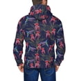 thumbnail image 5 of Zip Up Hoodies for Men - Flowers And Humming Bird Long Sleeve Comfrt Men'S Fashion Hoodies & Sweatshirts, Jackets for Men Hoodies Pullover Clothing Clothes with Pouch, 5 of 5
