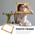 thumbnail image 5 of Wedding Photo Props,DIY Paper Picture Frame Cutouts Antique Photo Booth Props for Wedding Birthday Party (Gold), 5 of 6