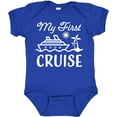 thumbnail image 3 of Inktastic My First Cruise with Cruise Ship and Palm Trees Boys or Girls Baby Bodysuit, 3 of 5