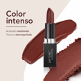 thumbnail image 3 of Labial Semimate con Vitamina E – Café Desértico – Eleganzza, 3 of 6