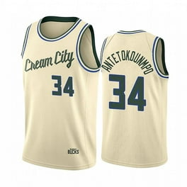 Men's Milwaukee Bucks Jersey, Giannis Antetokounmpo Basketball Uniform #34,  Breathable Embroidered Basketball Swingman Jersey : :  Clothing, Shoes & Accessories