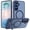 Blue, variant on for Samsung Galaxy S26 Plus Case Magnetic, [Compatible with MagSafe][Built-in Invisible Stand ], Military Grade Drop Protection Translucent Slim Case for Galaxy S26 Plus , Purple