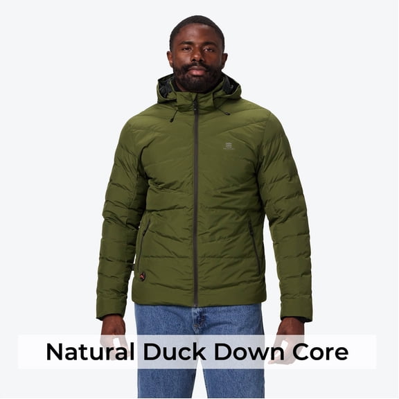 Crest Heated Jacket Men's - Olive Green