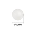 thumbnail image 2 of Unique Bargains 10mm Nylon Solide Roulements en Plastique G1 Précision 25 Pack, 2 of 4