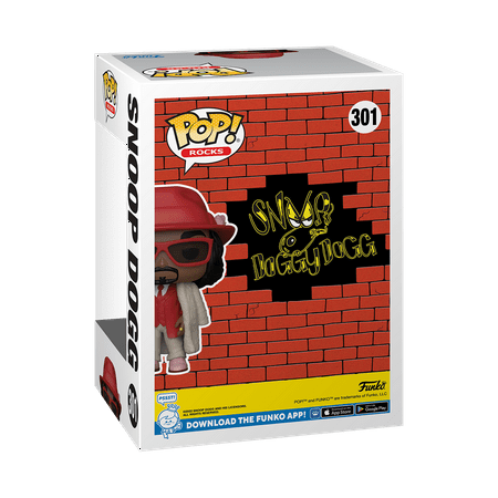 Funko - POP! Rocks Snoop Dogg with Fur Coat