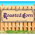 thumbnail image 1 of Roasted Corn Purple Text 13 oz Vinyl Banner With Metal Grommets, 1 of 4