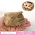 thumbnail image 2 of Extensions de Chignon en Cheveux Synthétiques Bouclés Mini Pince à Griffes Oreilles de Chat Chignons Postiches, 2 of 6