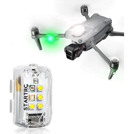 Drone Strobe Light, Anti Collision Light, Rechargable Flash Led Lamp Light for FAA Drone Night Flying, Fits For DJI Neo,Mini 4 Pro, Avata 2,Mini 4k,Air 3S and All RC Drones Accessory (1 PCS)