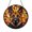 Acrylic 3.5 Inch, variant on Stylized Dog Portrait Stained Glass Style Window Panel, Colorful Decorative Animal Art