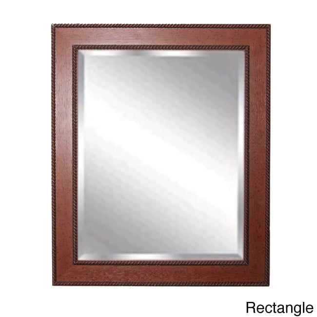 Rayne Mirrors Western Rope Square Wall Mirror - 34W x 34H in.
