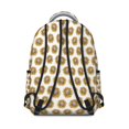 thumbnail image 3 of White Sunflower Backpack for School,Cute School Bag,Schoolbag with Adjustable Shoulder Straps & Padded Back,15.3"x11"x7.1".﻿, 3 of 6