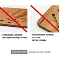 thumbnail image 6 of KDFWDM Bamboo Trivets for Hot Dishes, Hot Pots and Pans, Heat Resistant Large Coaster for Kitchen, Hot Pads, Kitchen Essentials, Kitchen Decor for Table & Countertop, 6 of 7