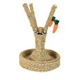 thumbnail image 4 of DOLITY Bunny Chew Toy Activity Center Fun Rabbit Molar Toy for Squirrel Cat Roddent Round Base, 4 of 9