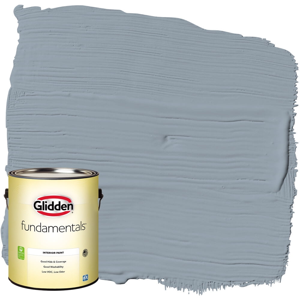 Glidden Fundamentals Grab-N-Go Interior Wall Paint, Quicksilver, Flat ...