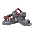 thumbnail image 2 of Kids Adventure Sandal Solid Charcoal/Red, 2 of 6