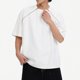 thumbnail image 3 of Tops para hombre, blusas y camisas de cuello redondo y manga corta para hombre, camisas casuales de color liso con cremallera y cuello redondo, blusa para hombre, 3 of 5